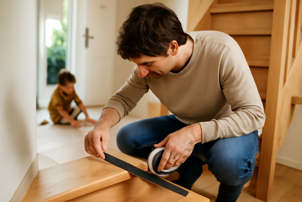 Antidérapant pour escalier : bandes & revêtements