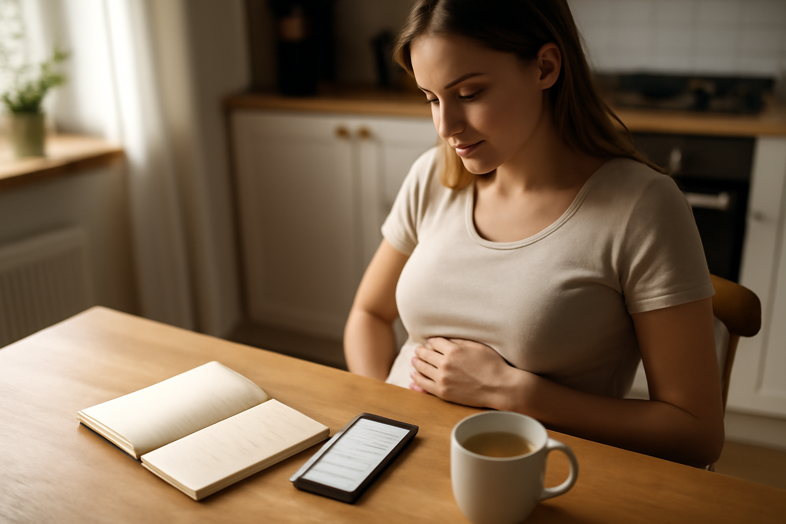application grossesse pour suivre le calendrier et les symptômes sur smartphone