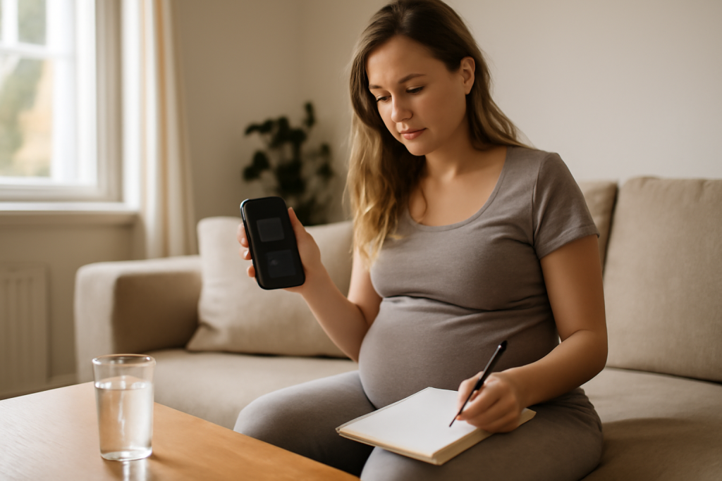 Contraction grossesse : reconnaître et consulter