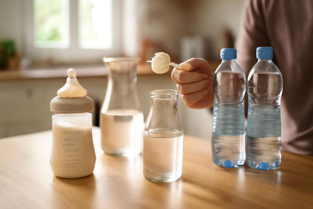 Eau pour bébé : comment choisir la bonne option