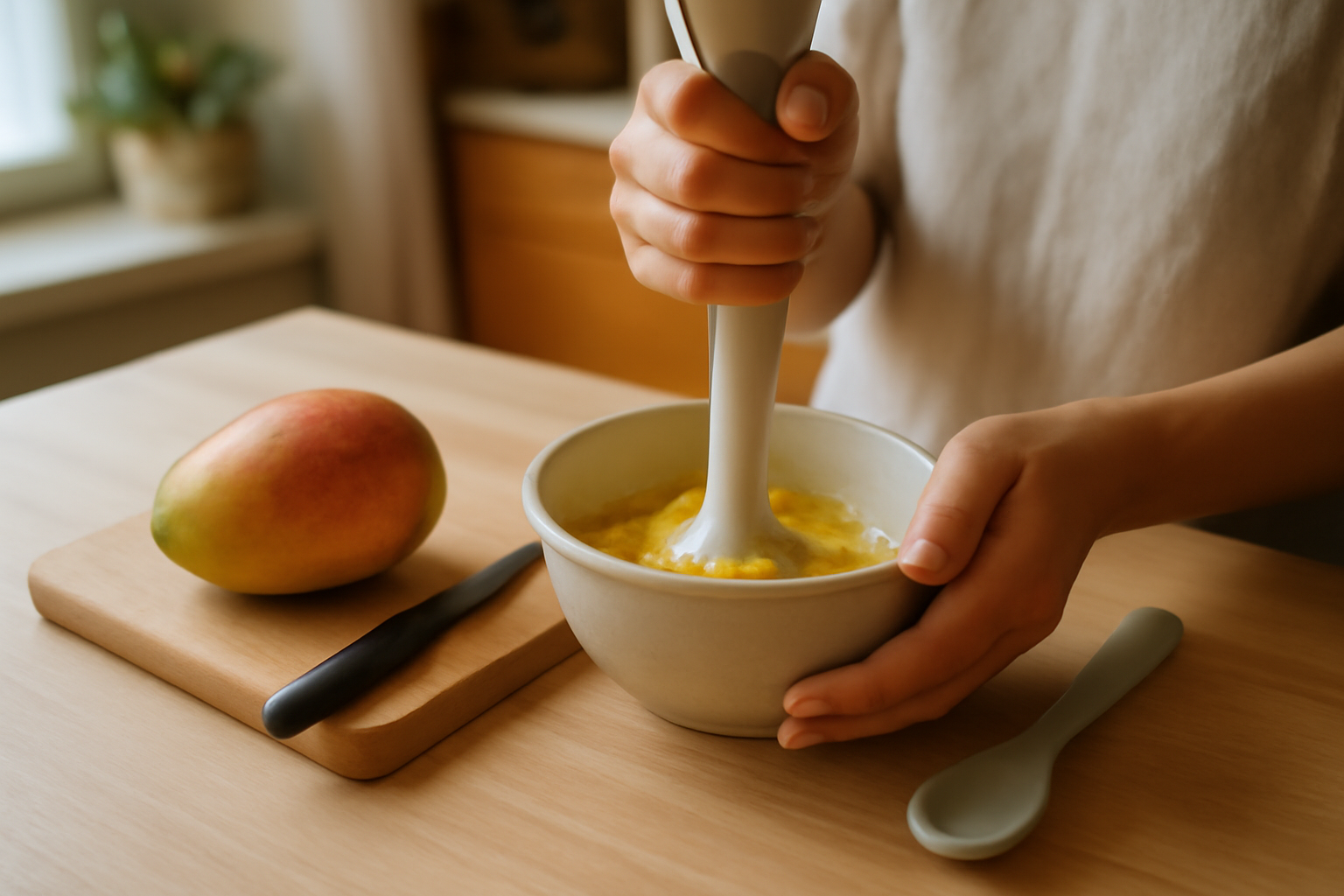 Mangue mûre pour mangue bebe : préparation en cuisine