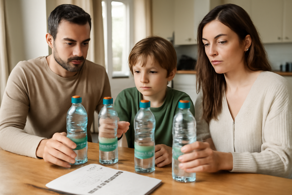 Tableau comparatif des eaux minérales : lequel choisir ?