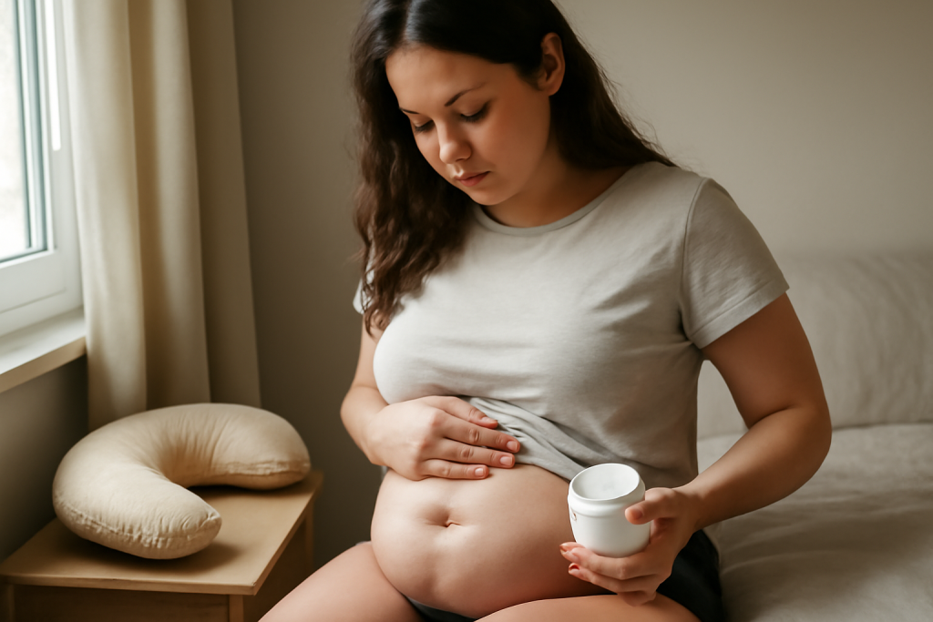 Après grossesse : atténuer les vergetures efficacement