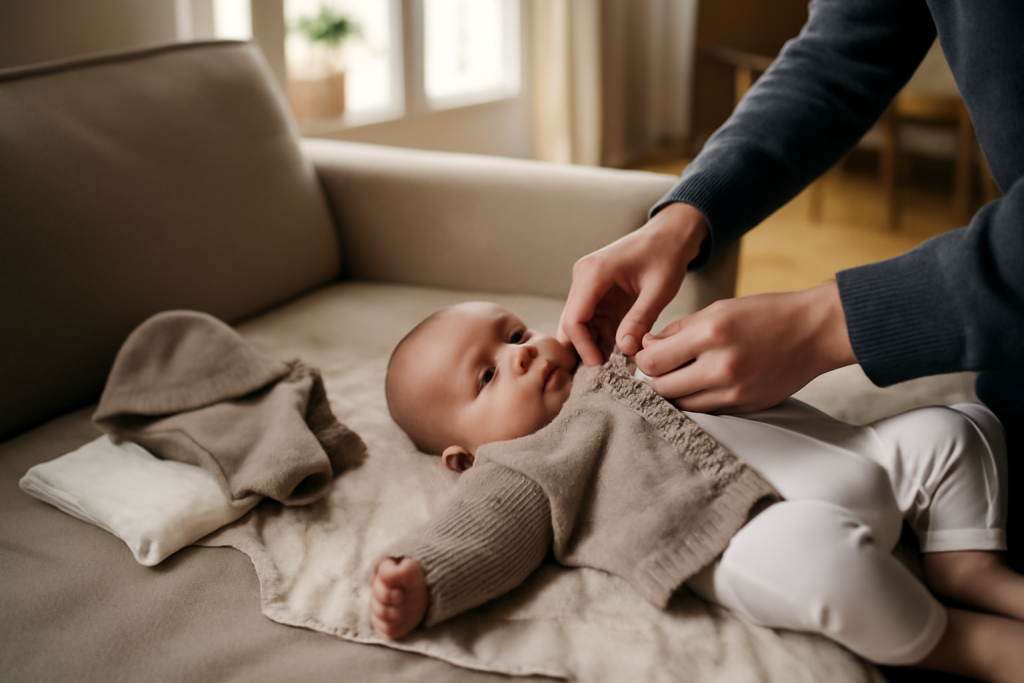 Comment habiller bébé par saison : guide