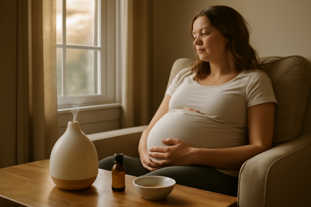 Huile essentielle enceinte : précautions & conseils sûrs