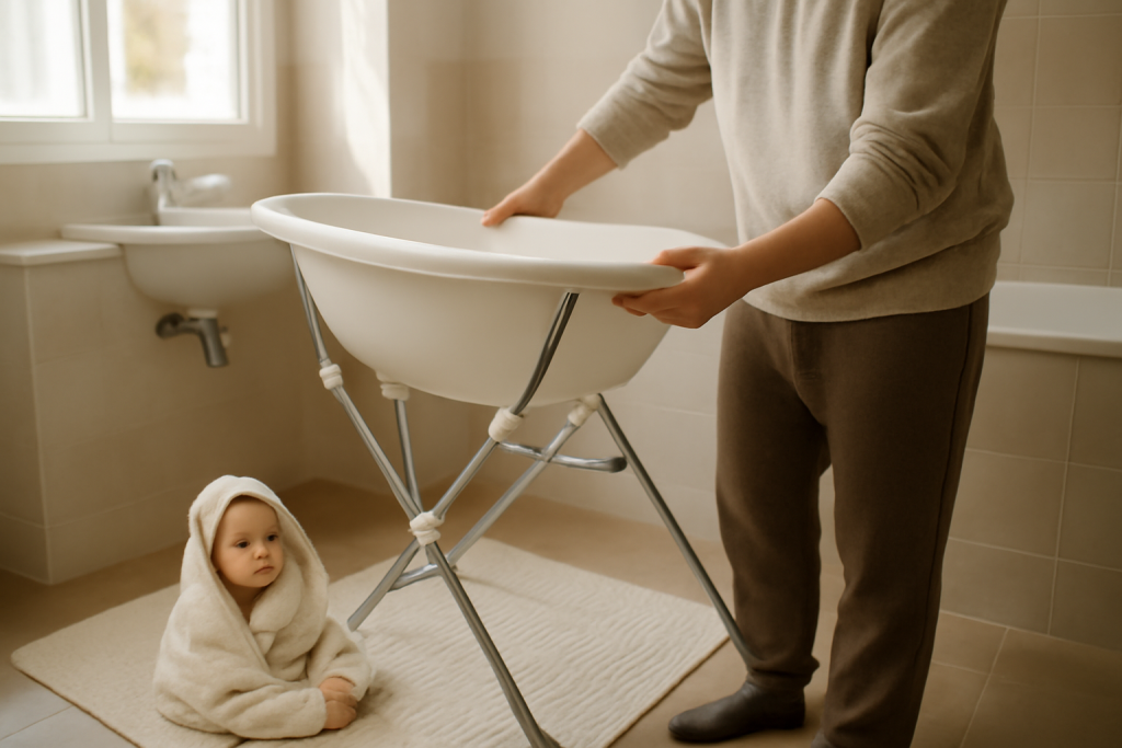 Support bébé baignoire : comparatif & guide pro